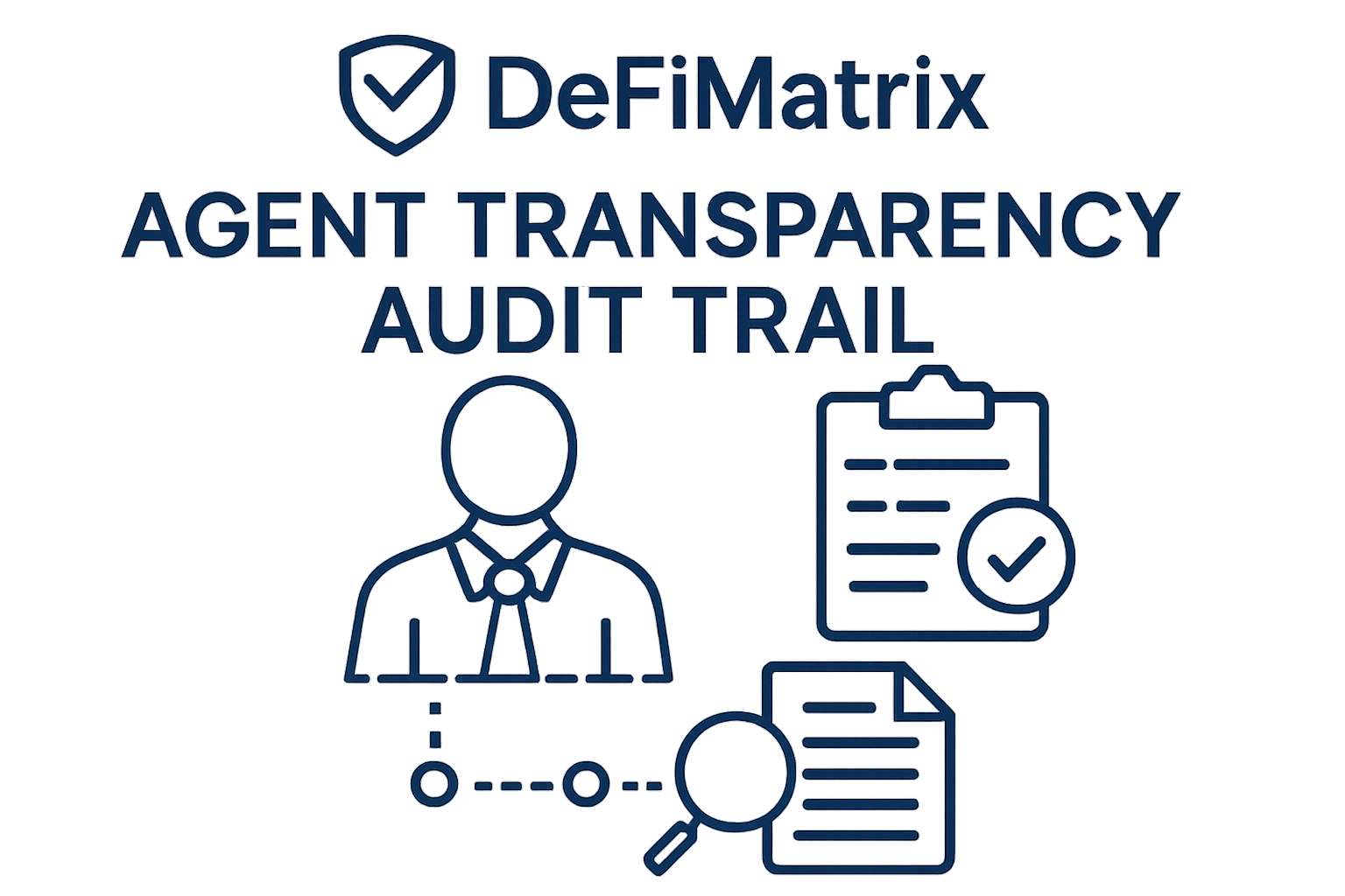 DeFiMatrix agent transparency audit trail