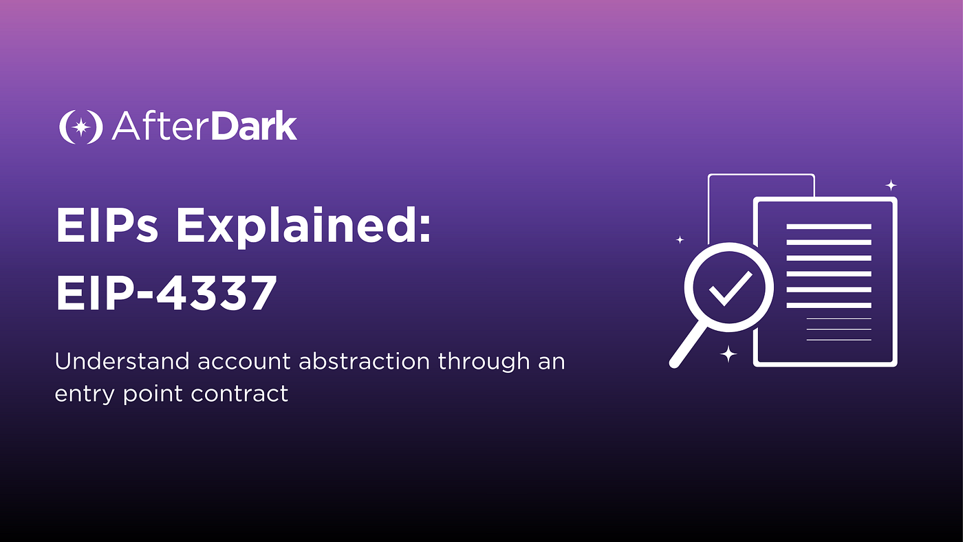 Ethereum Account Abstraction EIP-4337 diagram