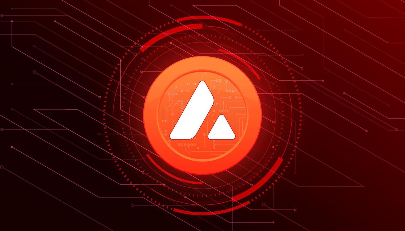Avalanche AVAX crypto logo