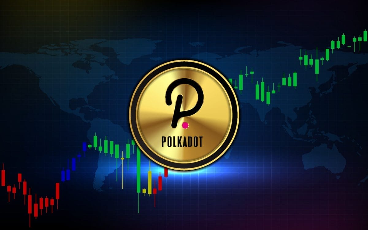 Polkadot DOT crypto logo