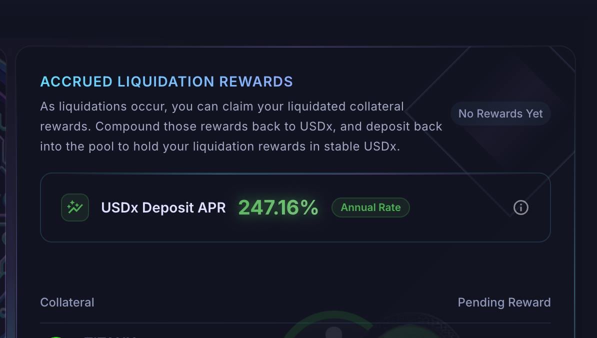 LayerBankFi LST collateral lending dashboard