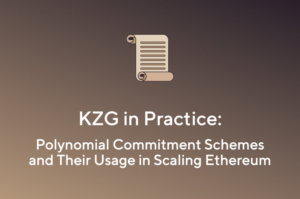 KZG polynomial commitments blockchain