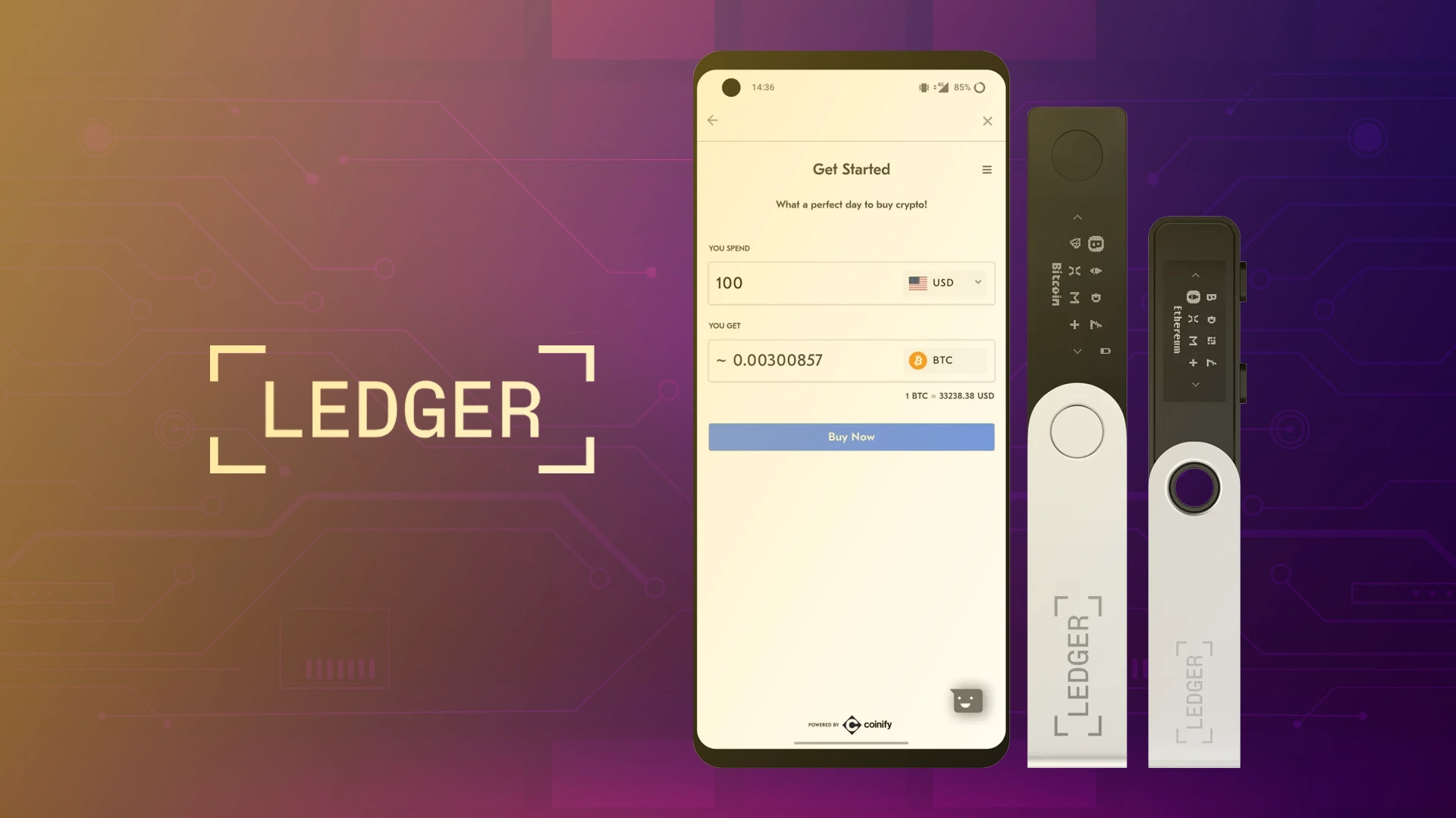 MetaMask and Ledger wallet security interface