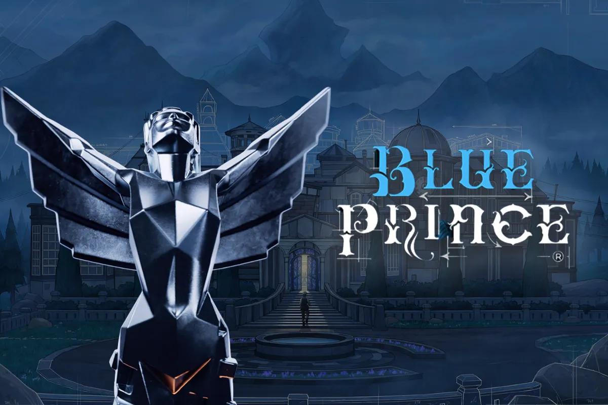 Blue Prince indie game box art