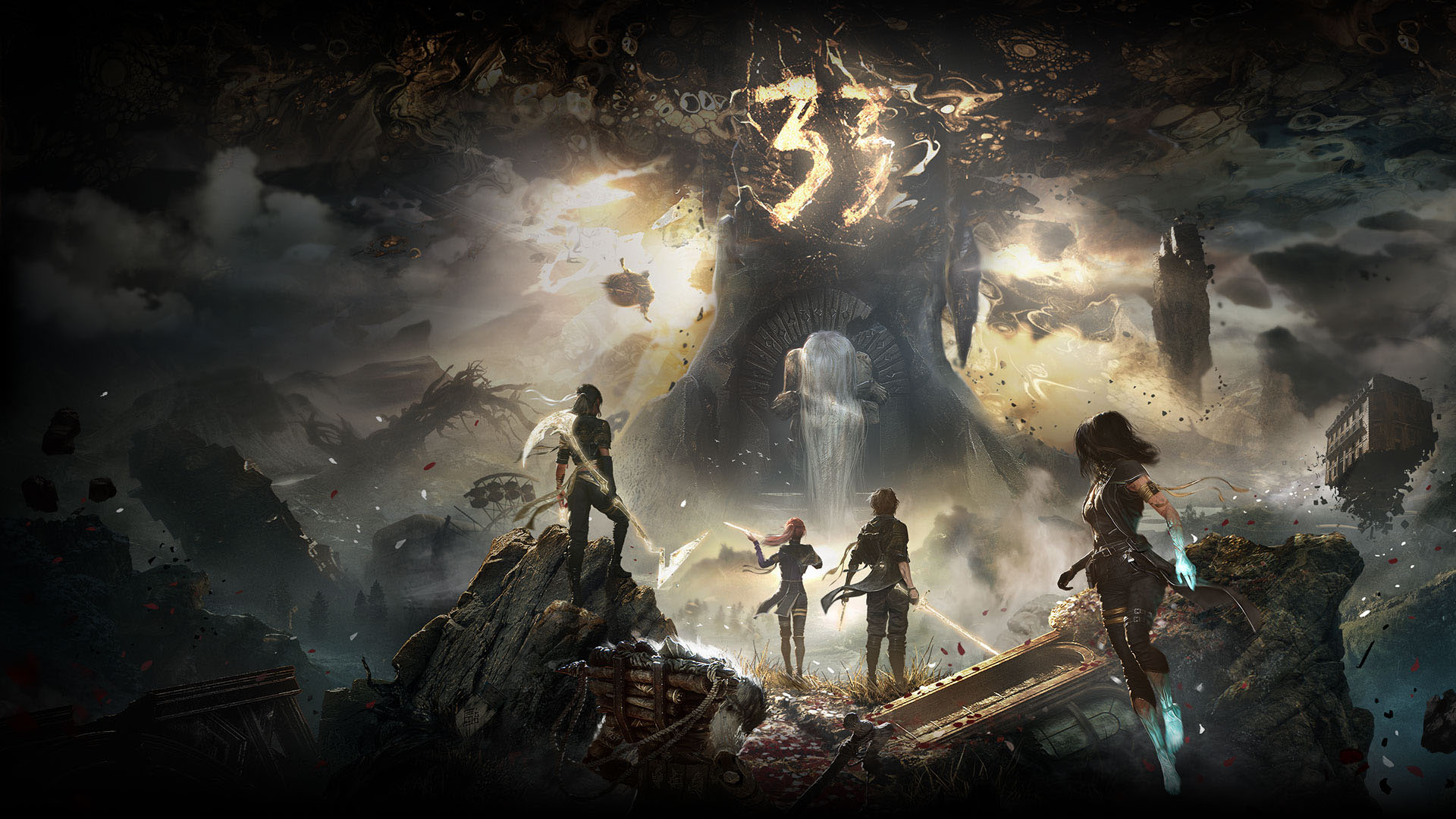 Clair Obscur Expedition 33 game cover art