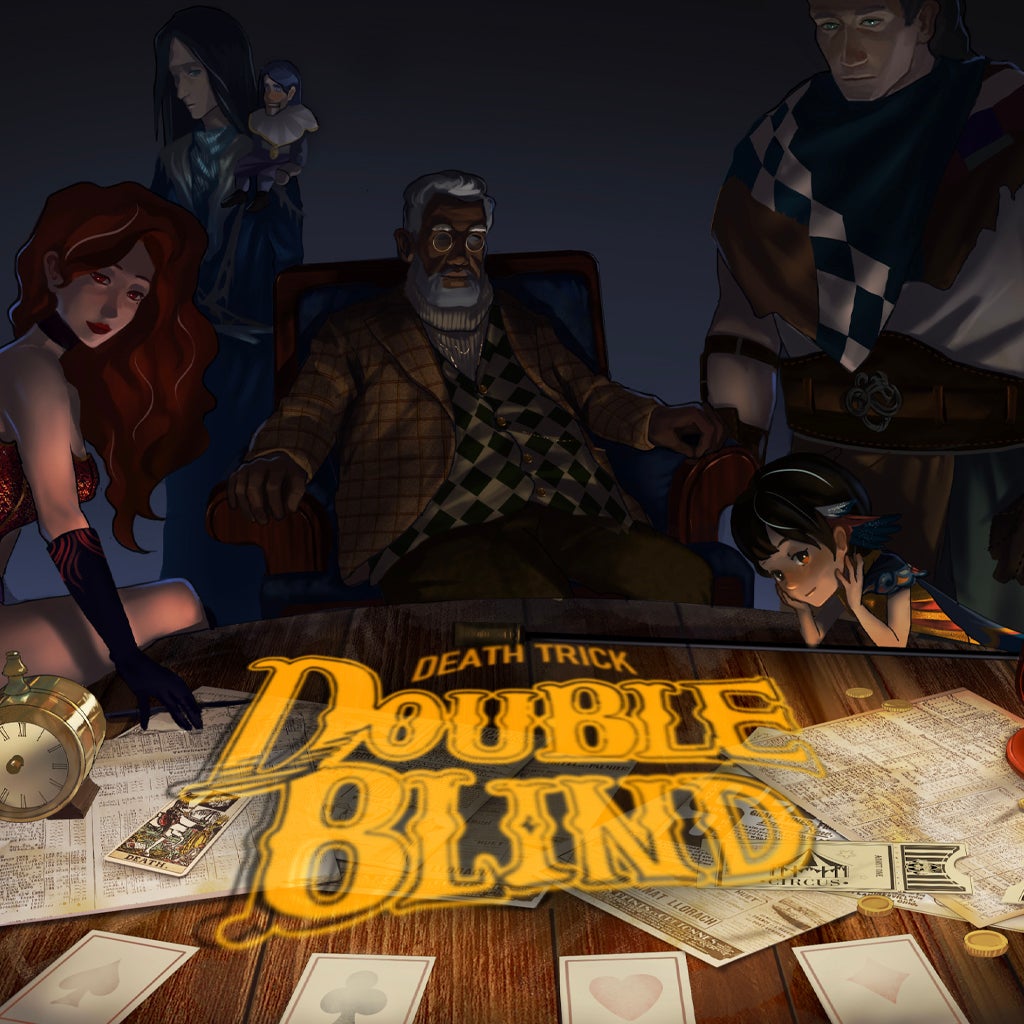 Death Trick Double Blind game art