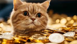 Base Cat BCAT Base memecoin logo