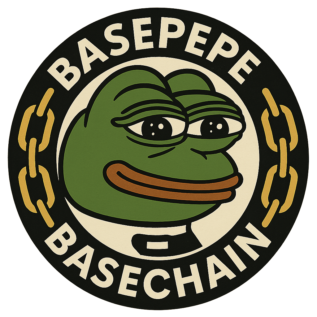 Base Pepe BASEPEPE Base chain logo