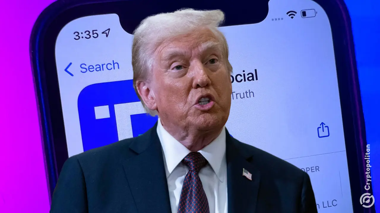 Truth Social crypto rewards program