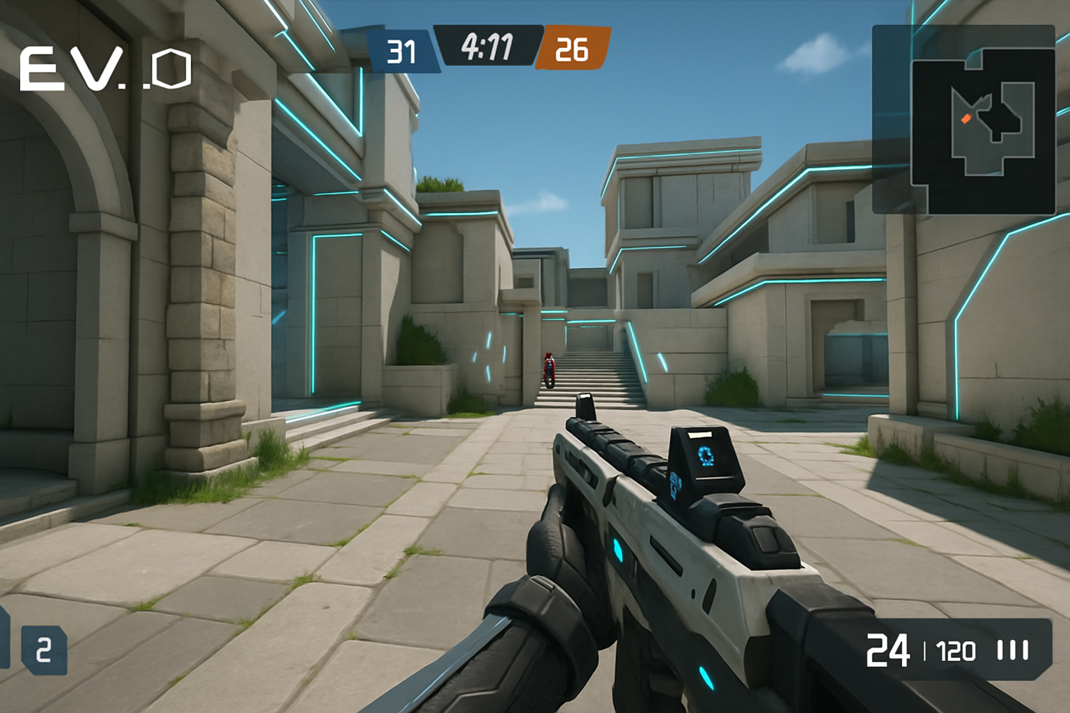 Ev.io Solana browser FPS NFT gameplay