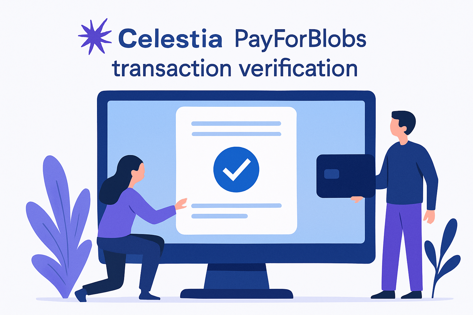 Celestia PayForBlobs transaction verification