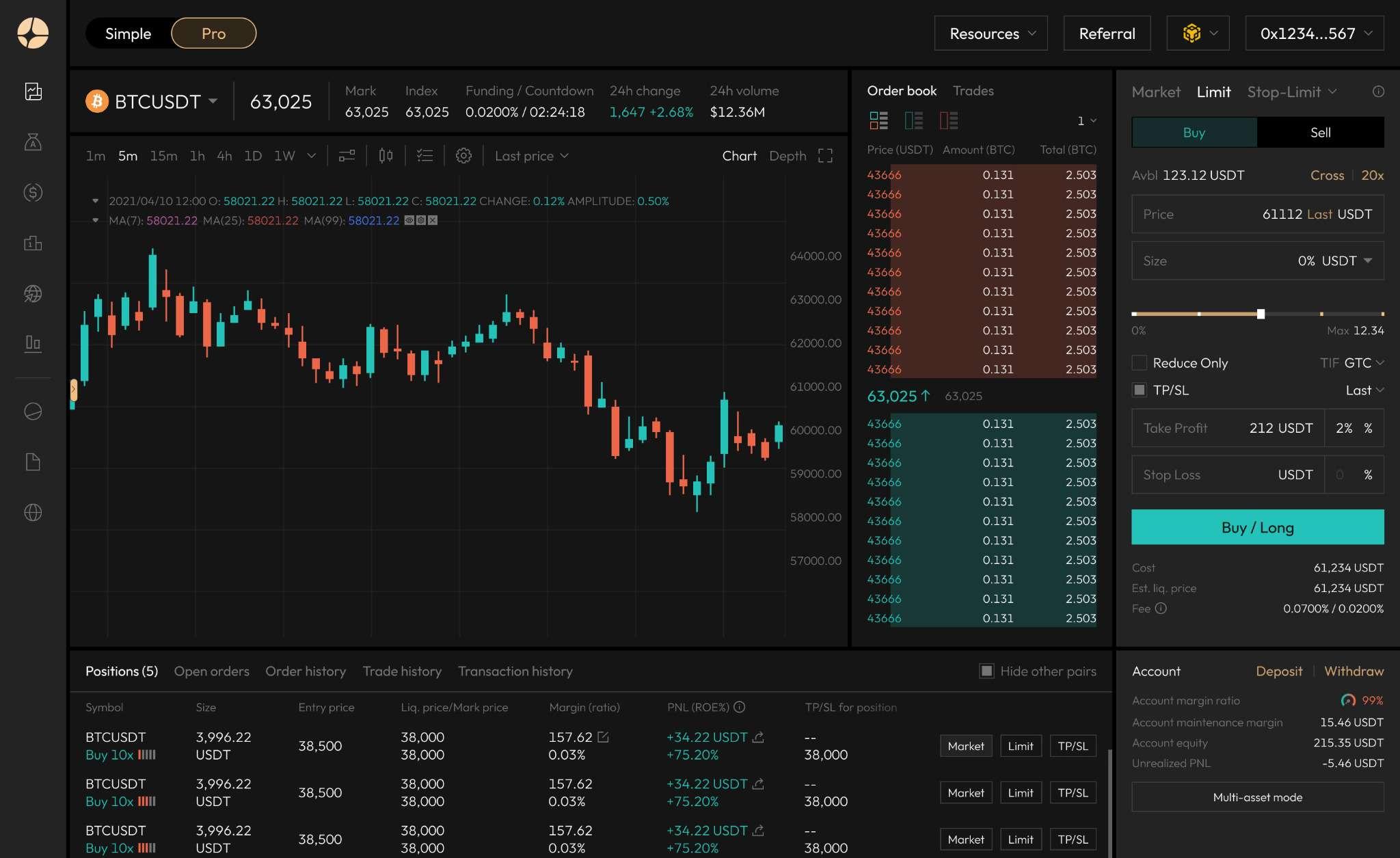 Aster DEX on-chain transaction explorer