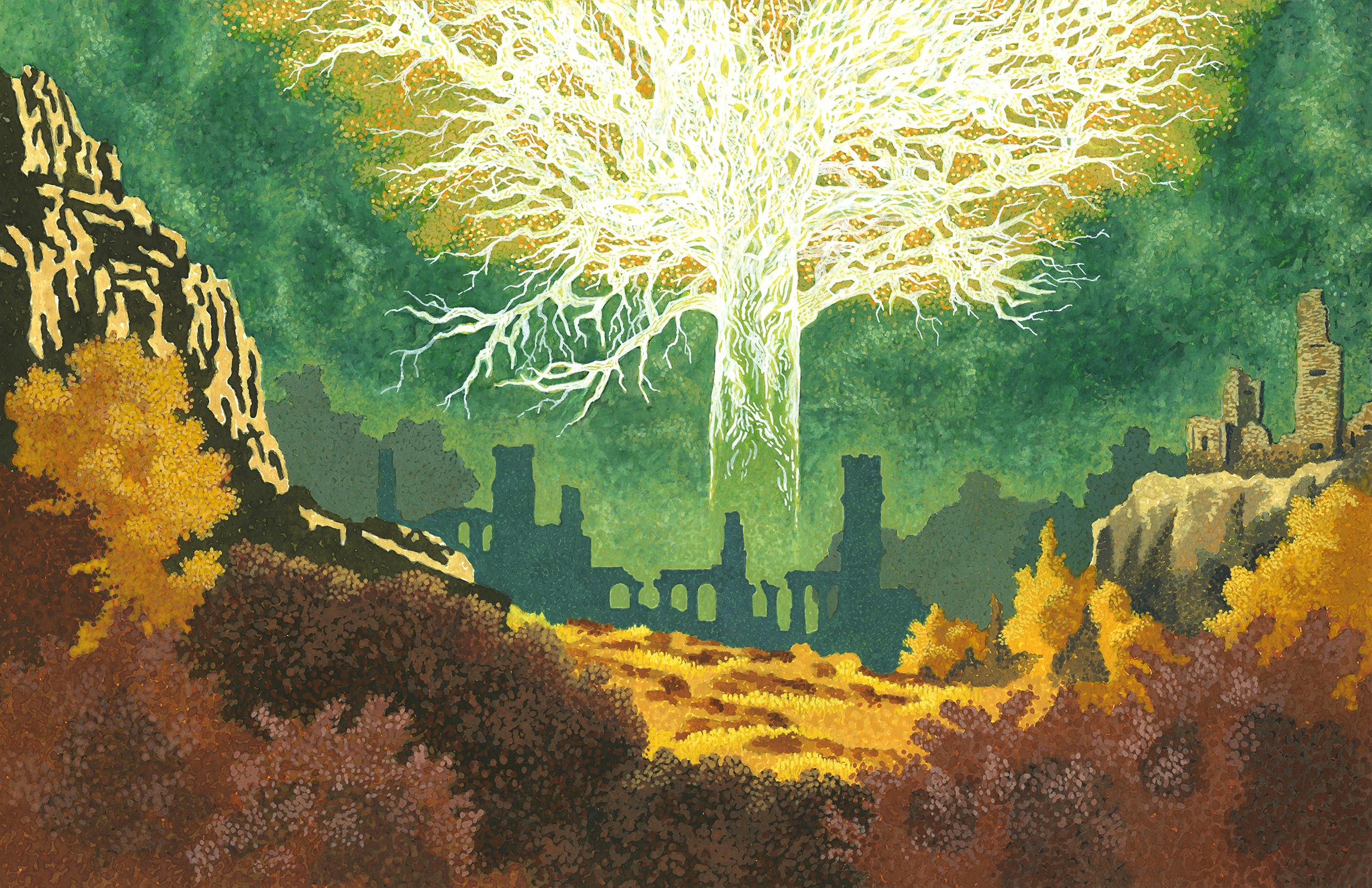 Elden Ring landscape art