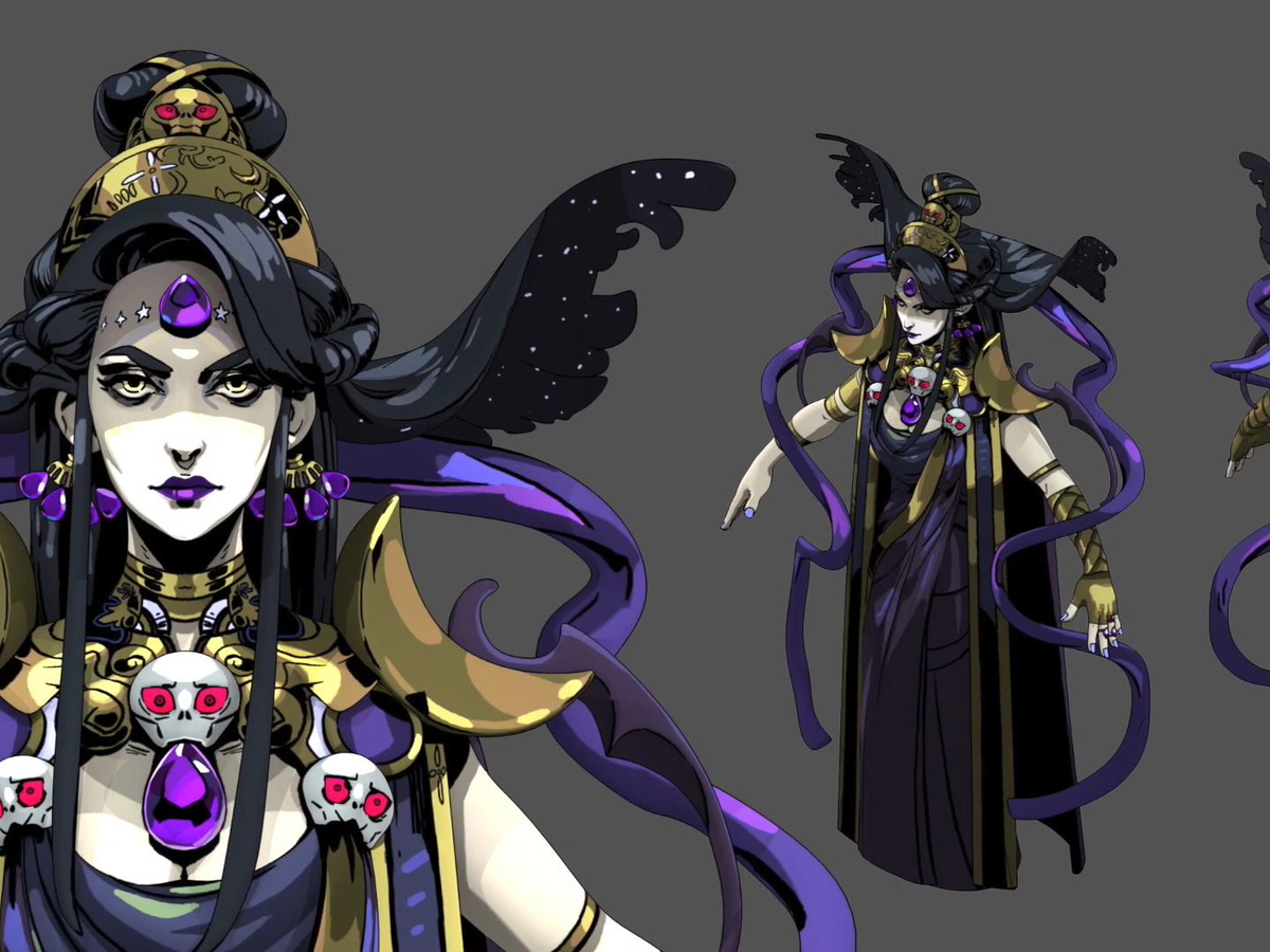 Hades video game character art