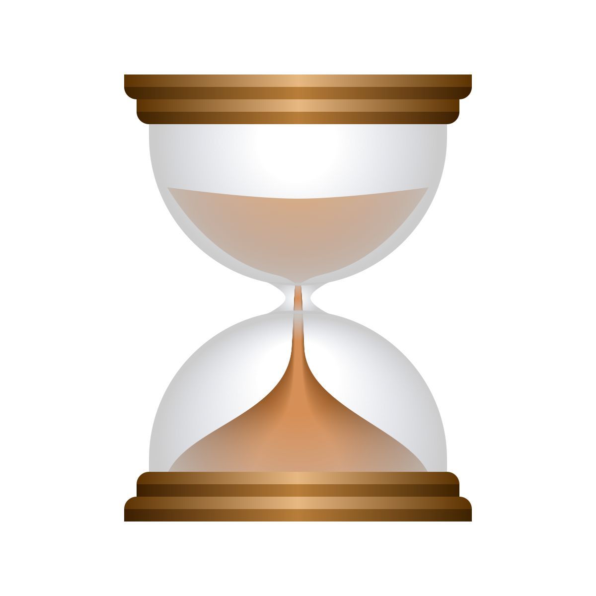 hourglass delay warning icon