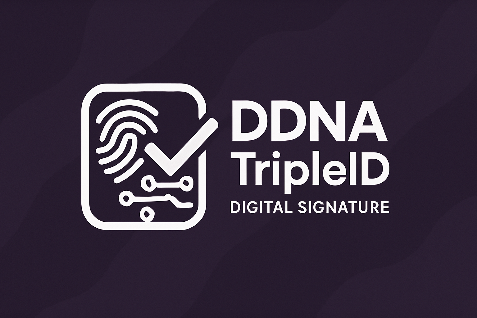 DDNA TripleID digital signature AI content