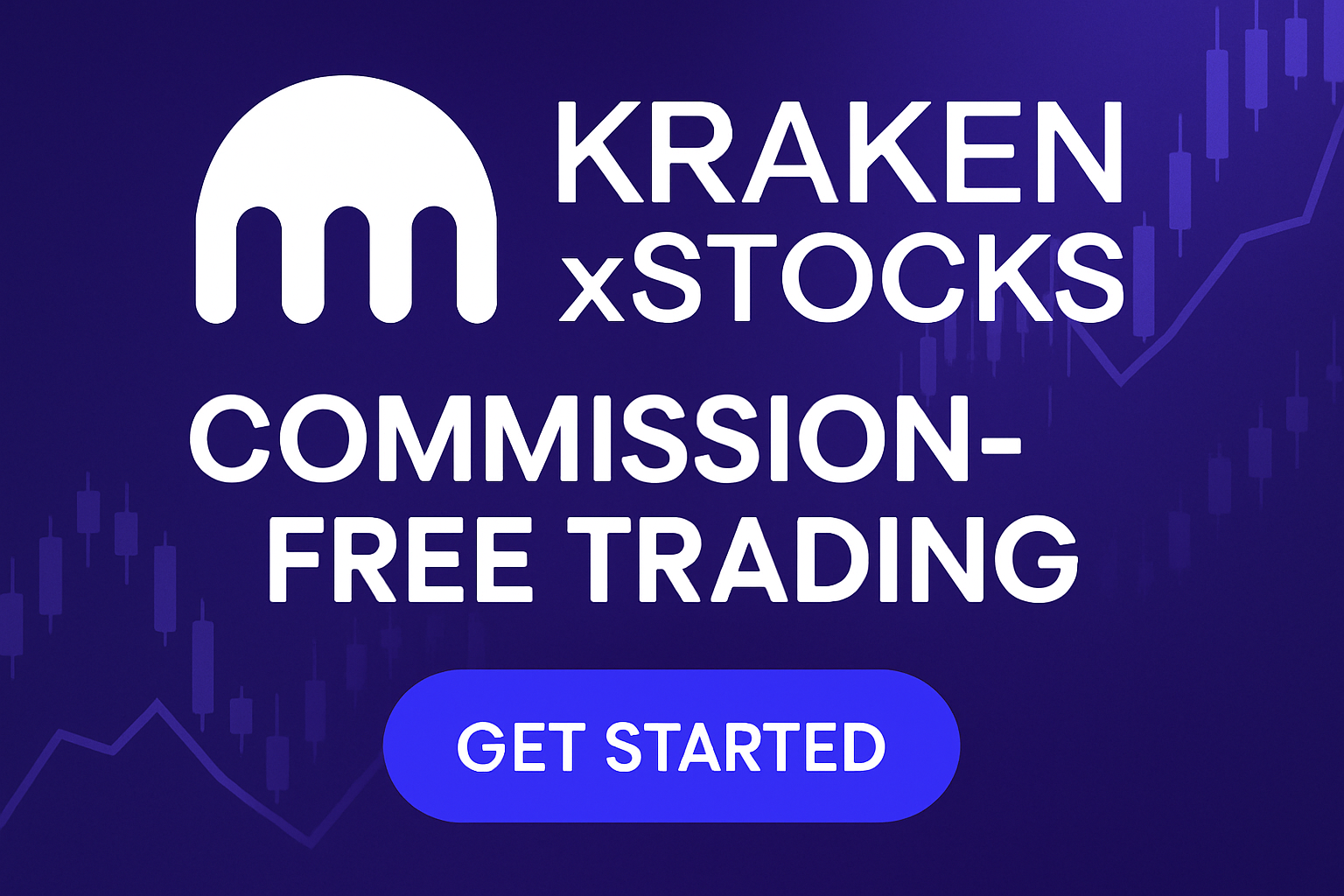 Kraken xStocks commission-free trading promo