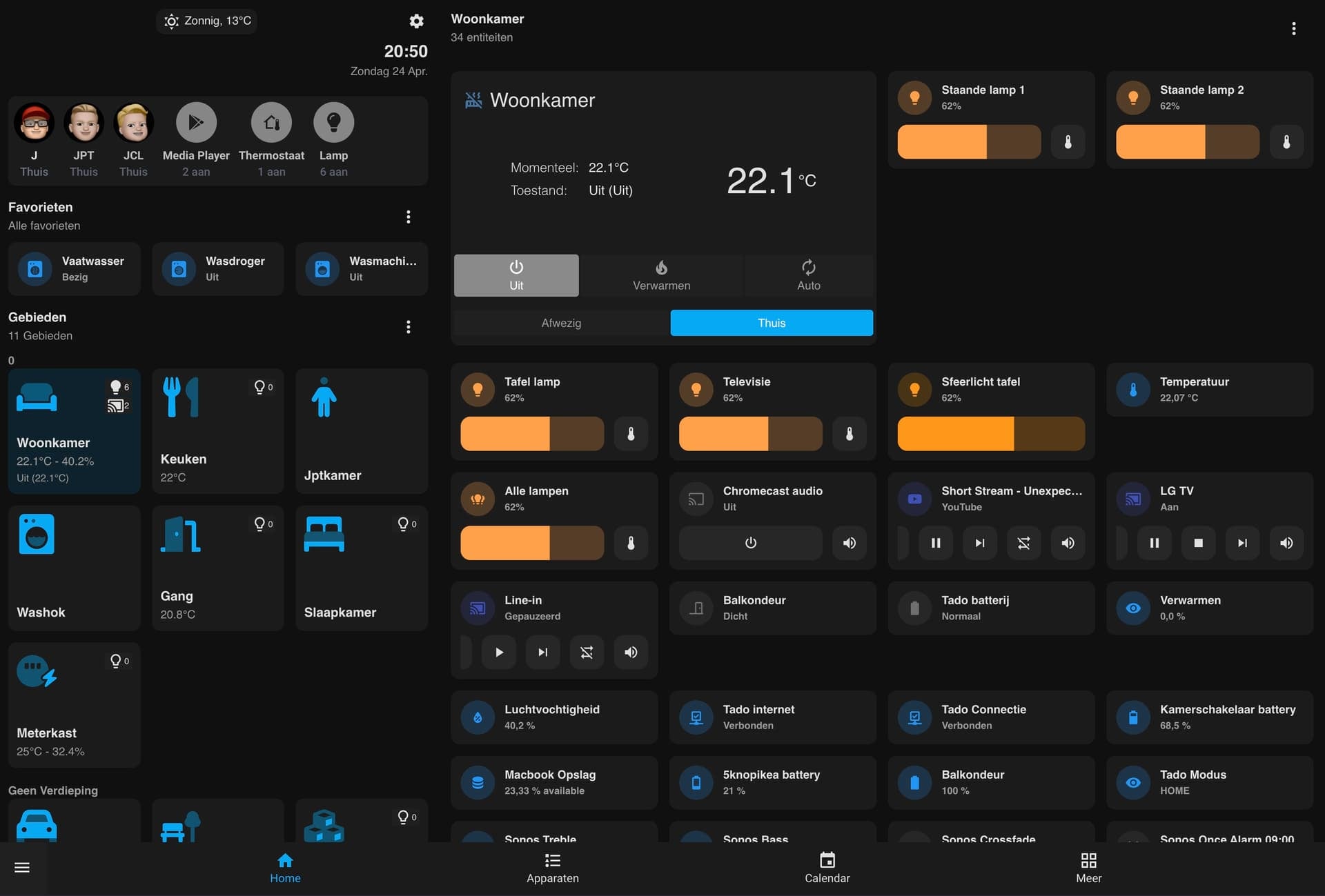 RaaS dashboard configuration screenshot