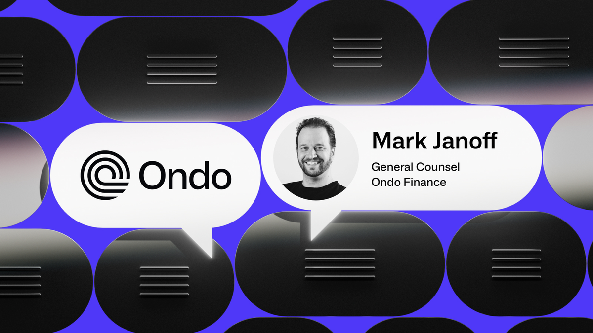 Ondo Finance regulatory compliance documentation