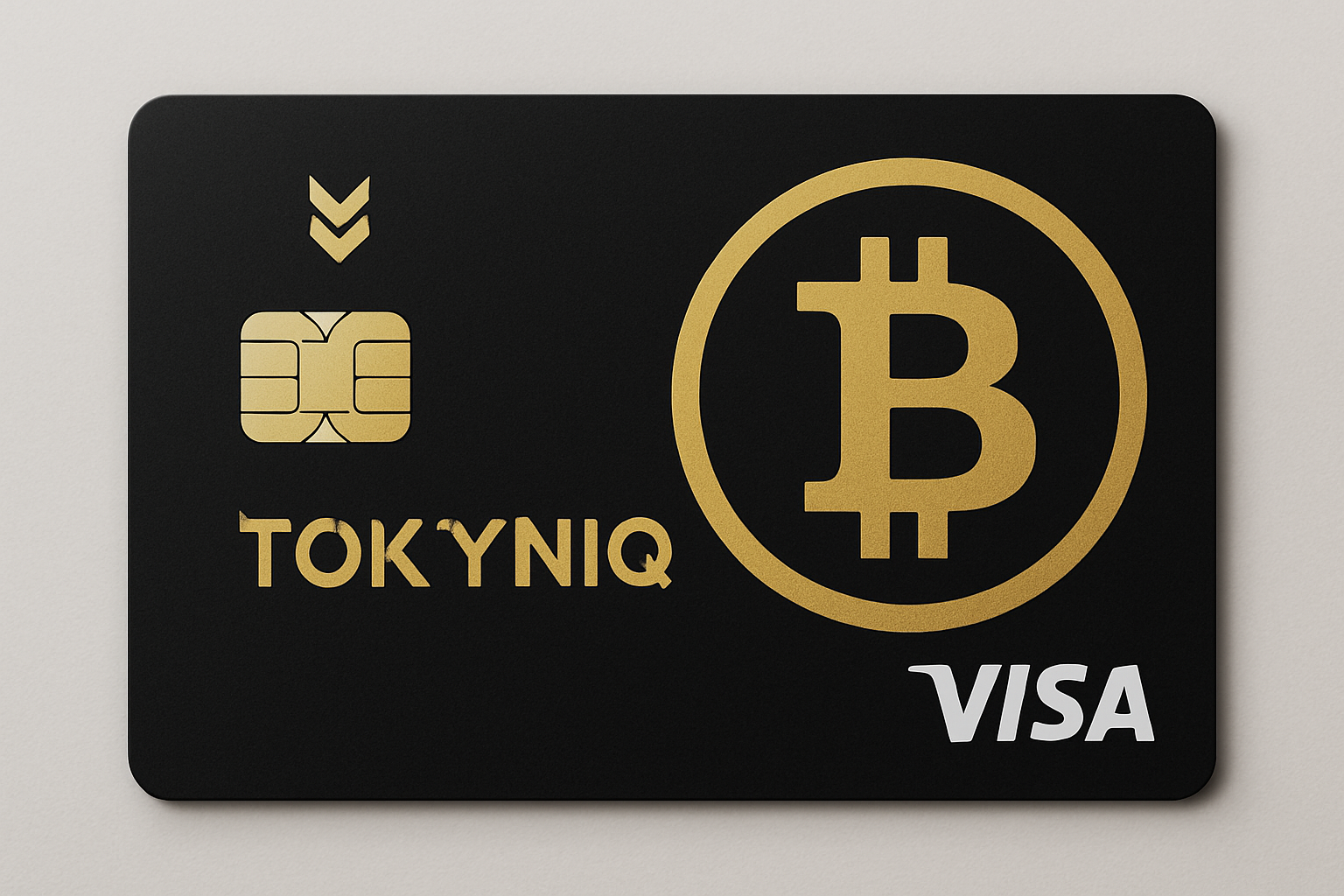 Tokyniq crypto card physical design