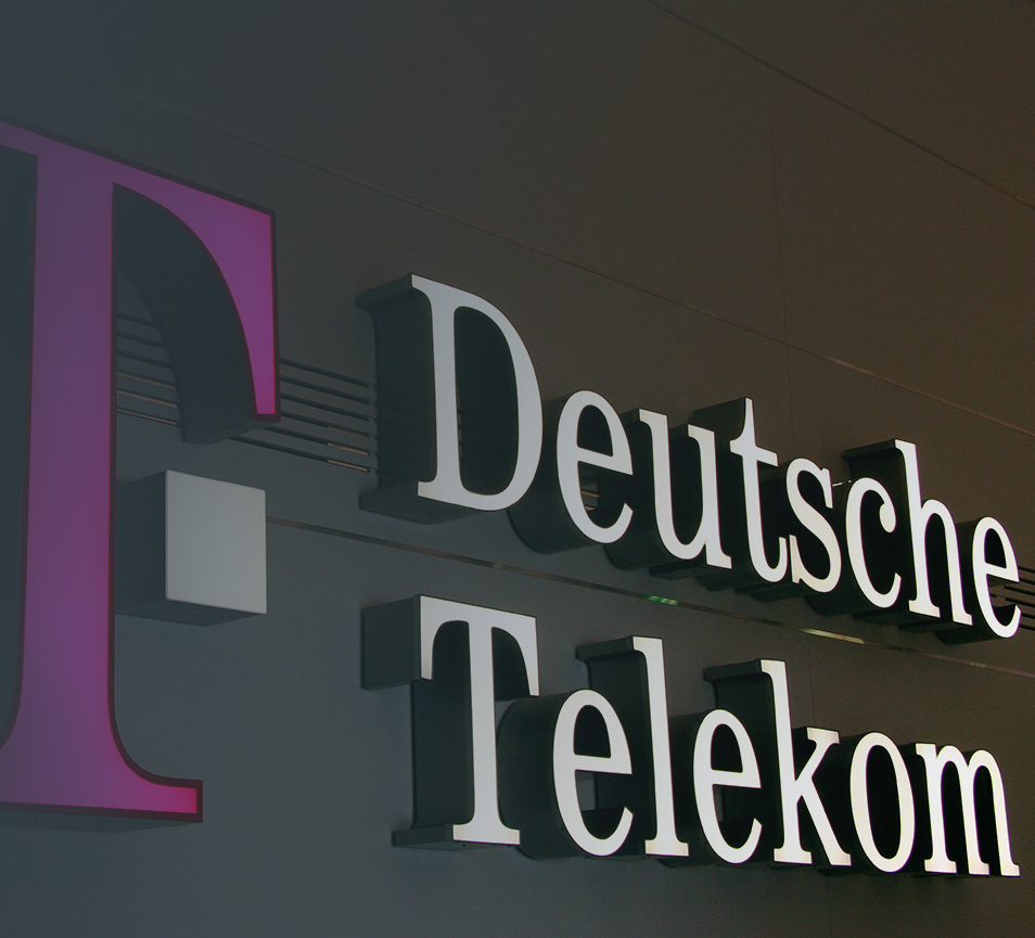 Ericsson Deutsche Telekom logos