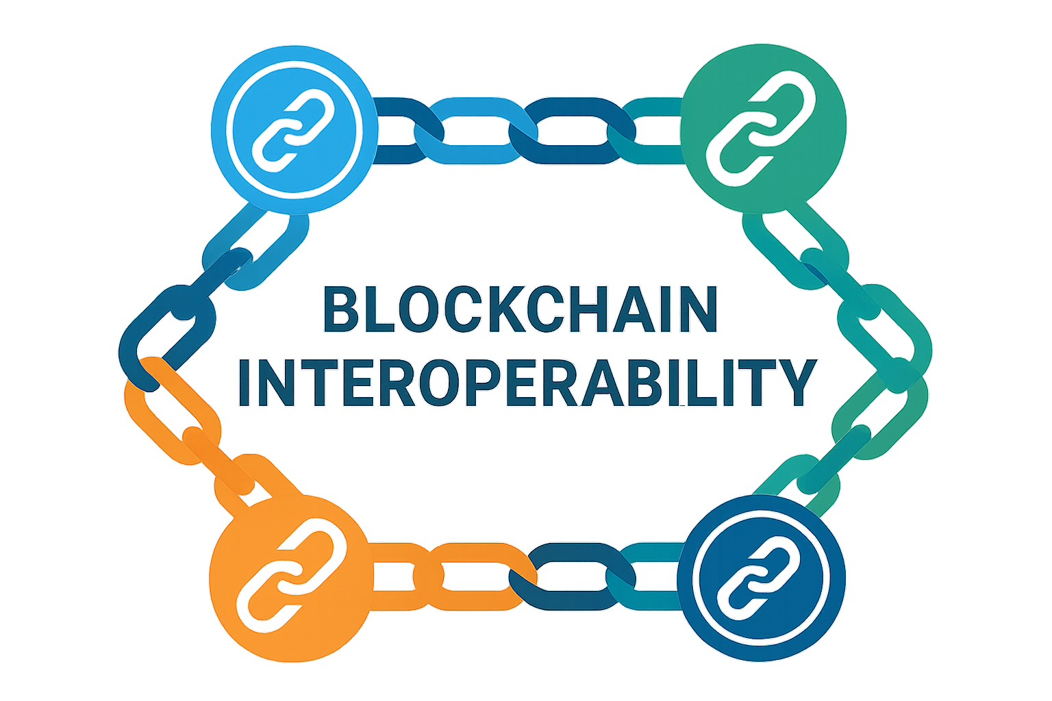 blockchain interoperability chains graphic