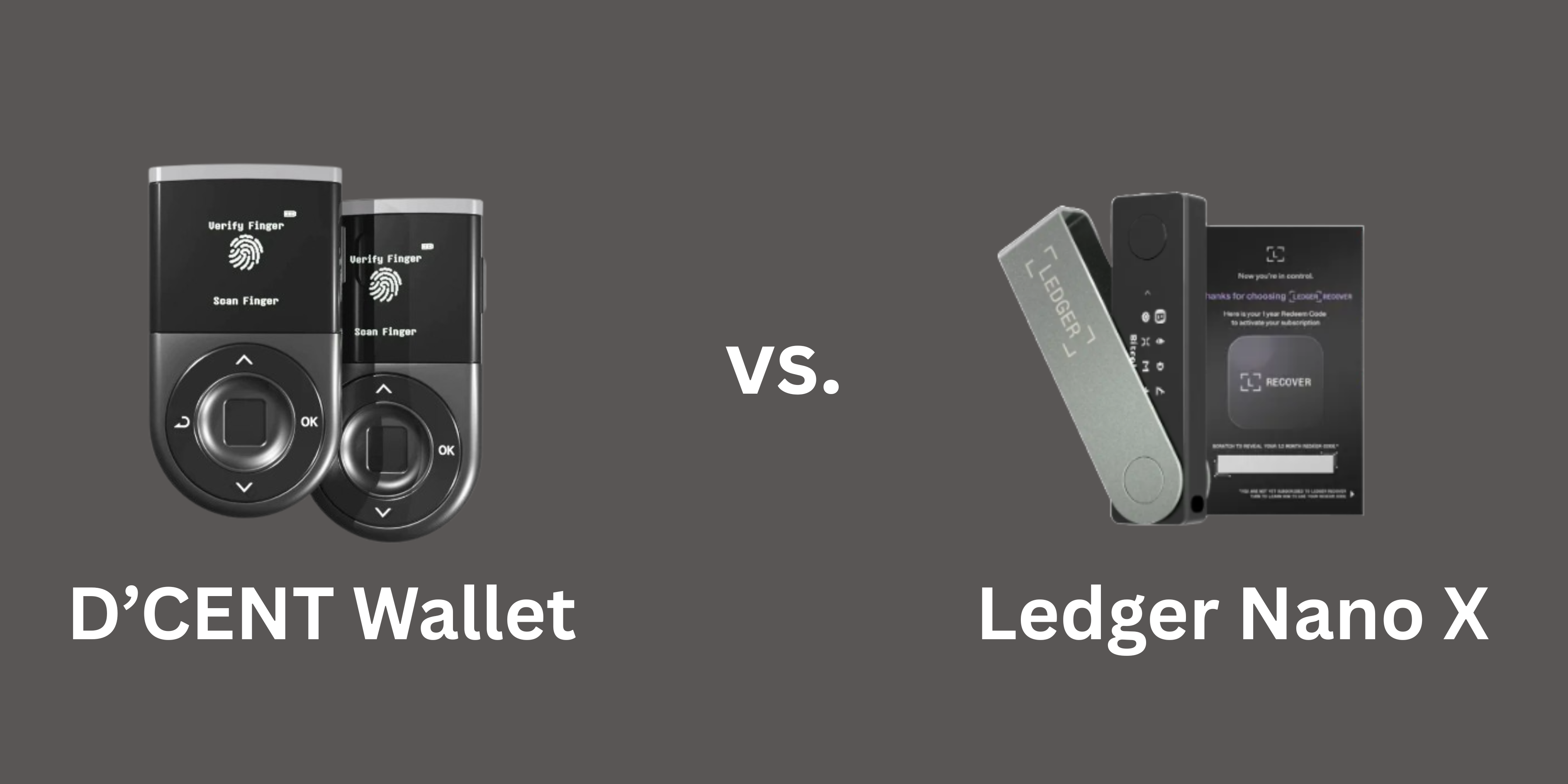 Ledger hardware vs software wallet comparison