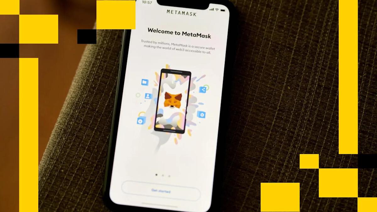 MetaMask app showing open perpetuals positions