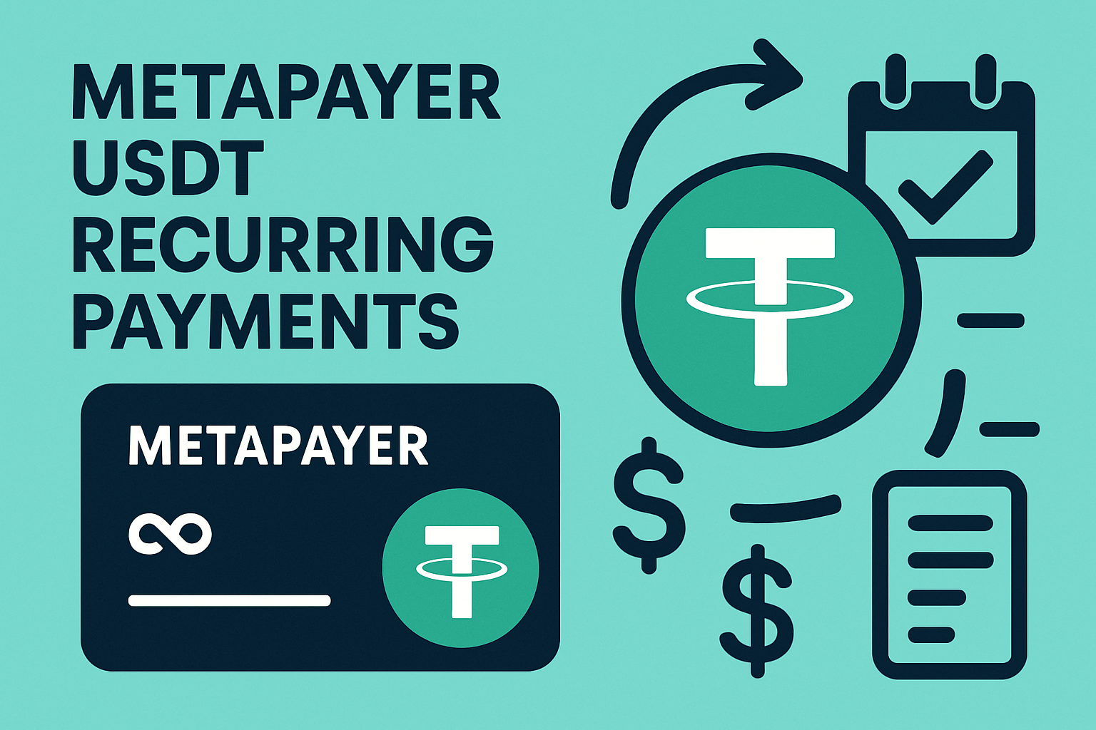 Metapayer USDT crypto recurring payments