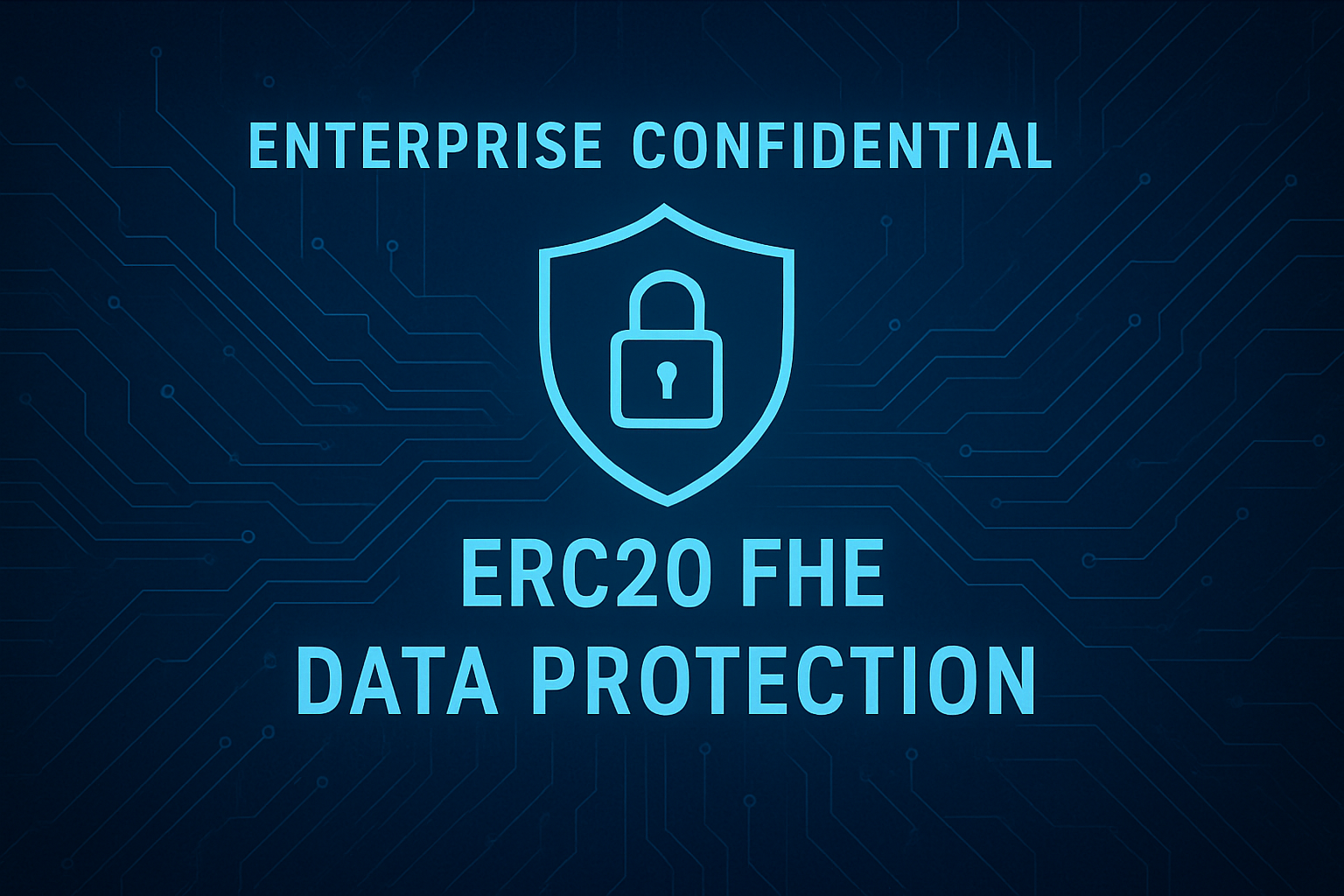 enterprise confidential ERC20 FHE data protection