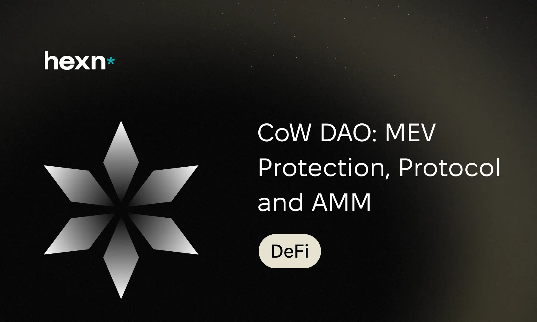 Cow Protocol batch auctions MEV