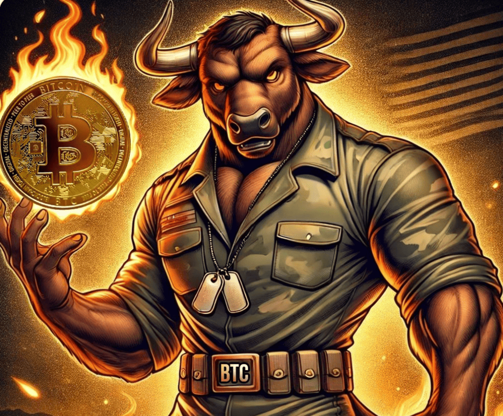 Bull Coin Solana meme bull logo