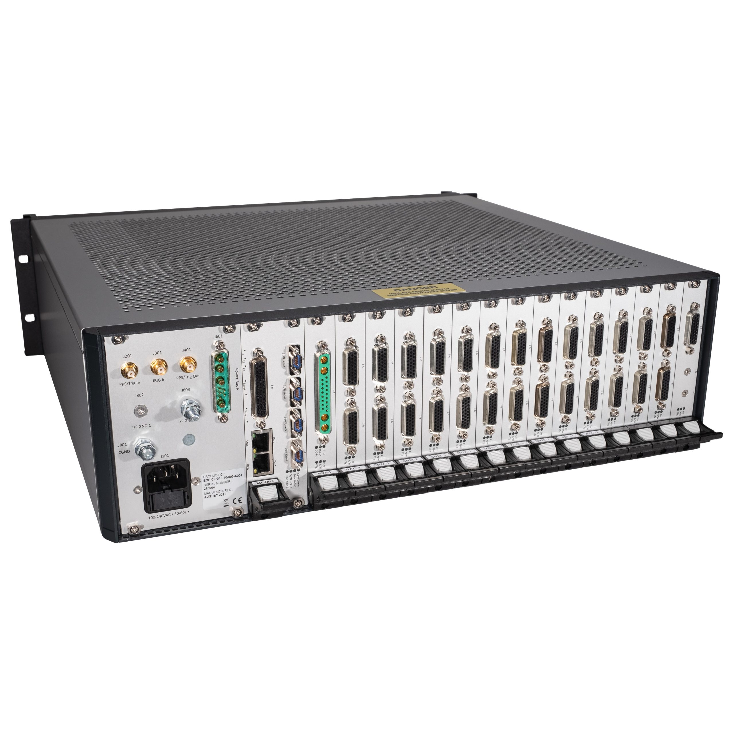 Celestia data availability configuration interface