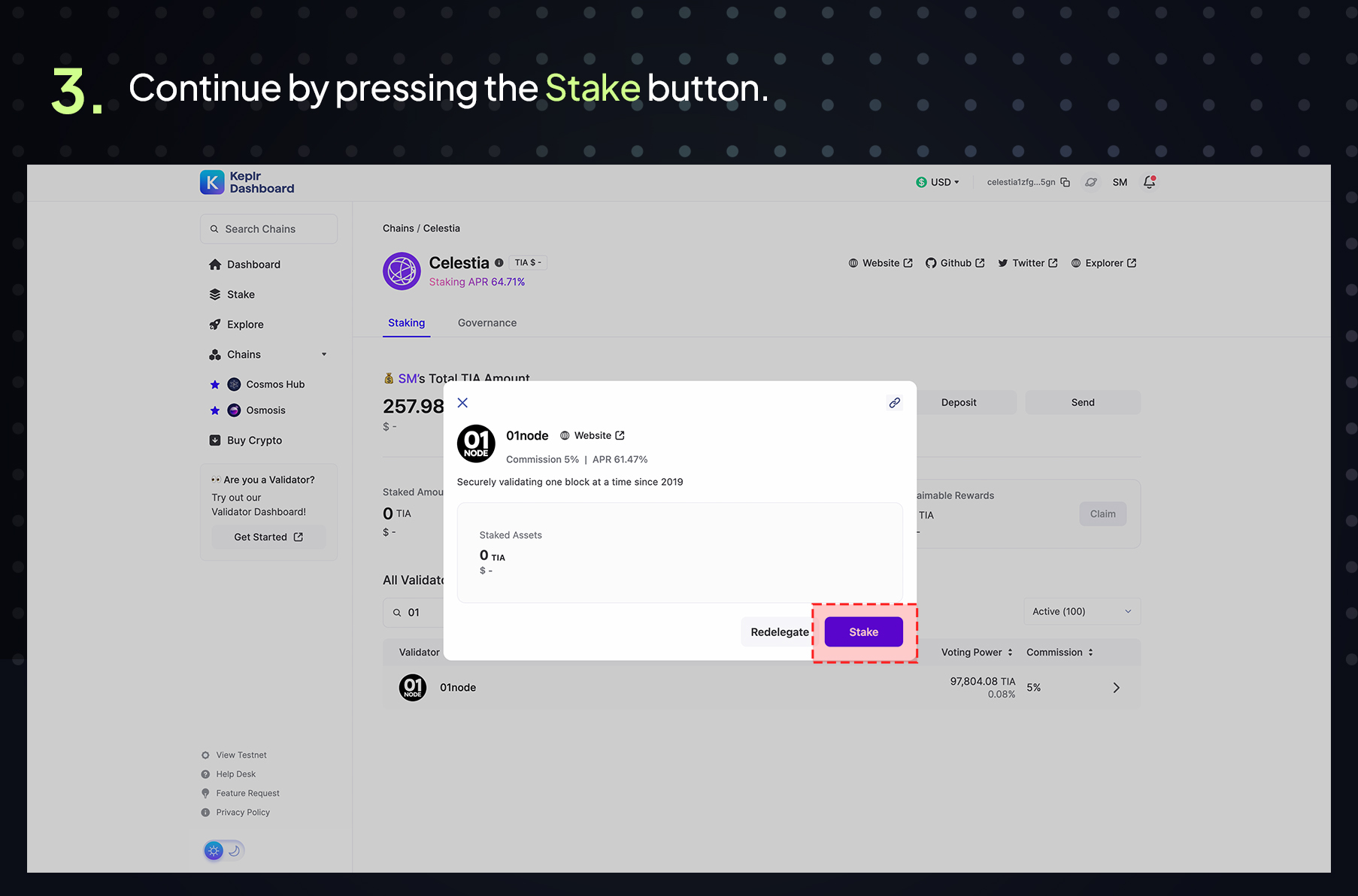 Celestia rollup adoption leaderboard