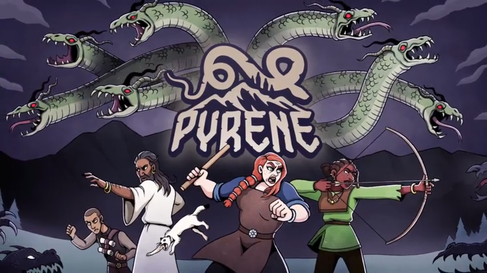 Pyrene indie roguelike deckbuilder art