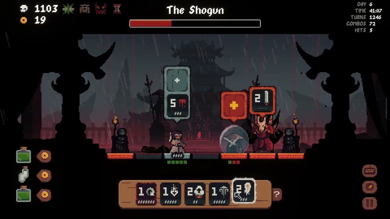 Shogun Showdown indie game gameplay
