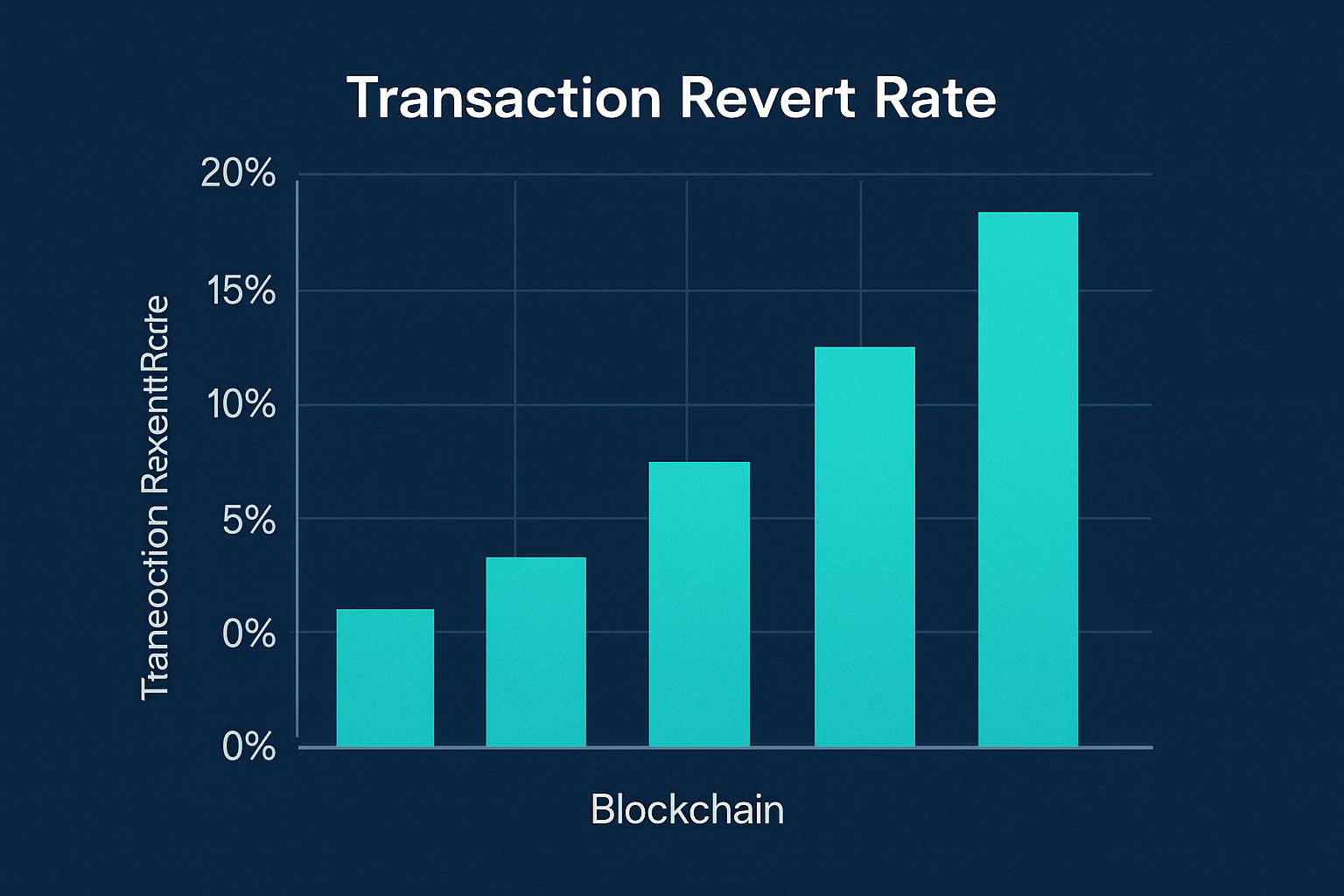 transaction revert rate graph blockchain