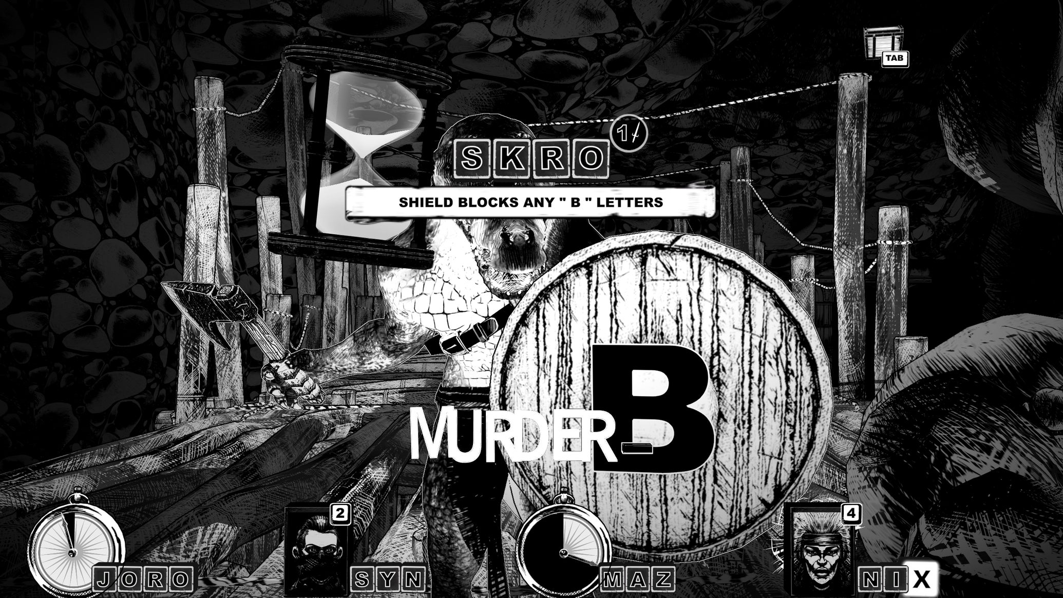 Cryptmaster indie game dungeon typing