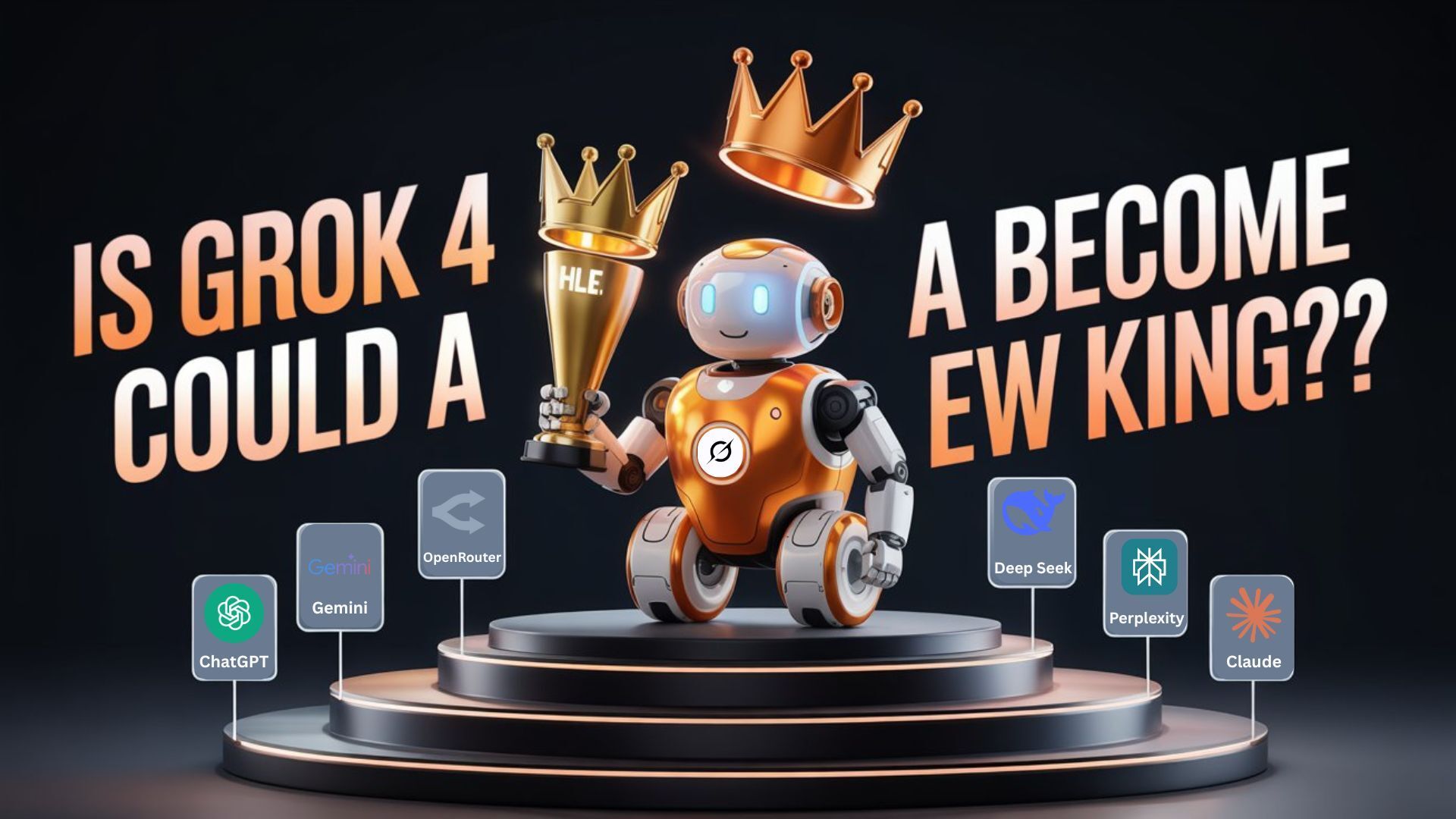 Grok 4 AI game development interface screenshot