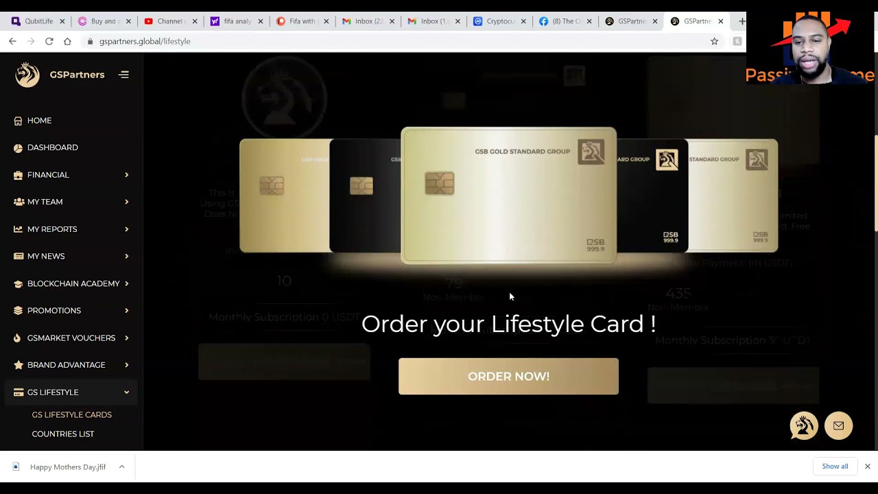 ClubSwan anonymous crypto card