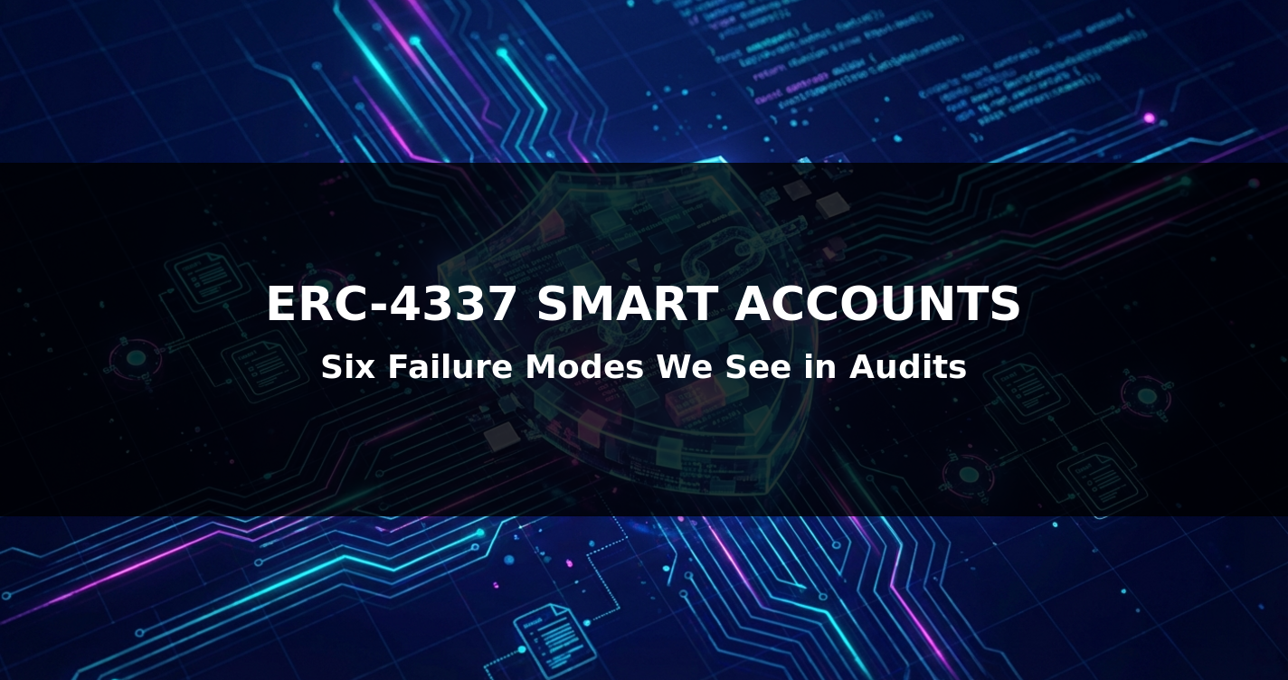 ERC-4337 audit trail blockchain