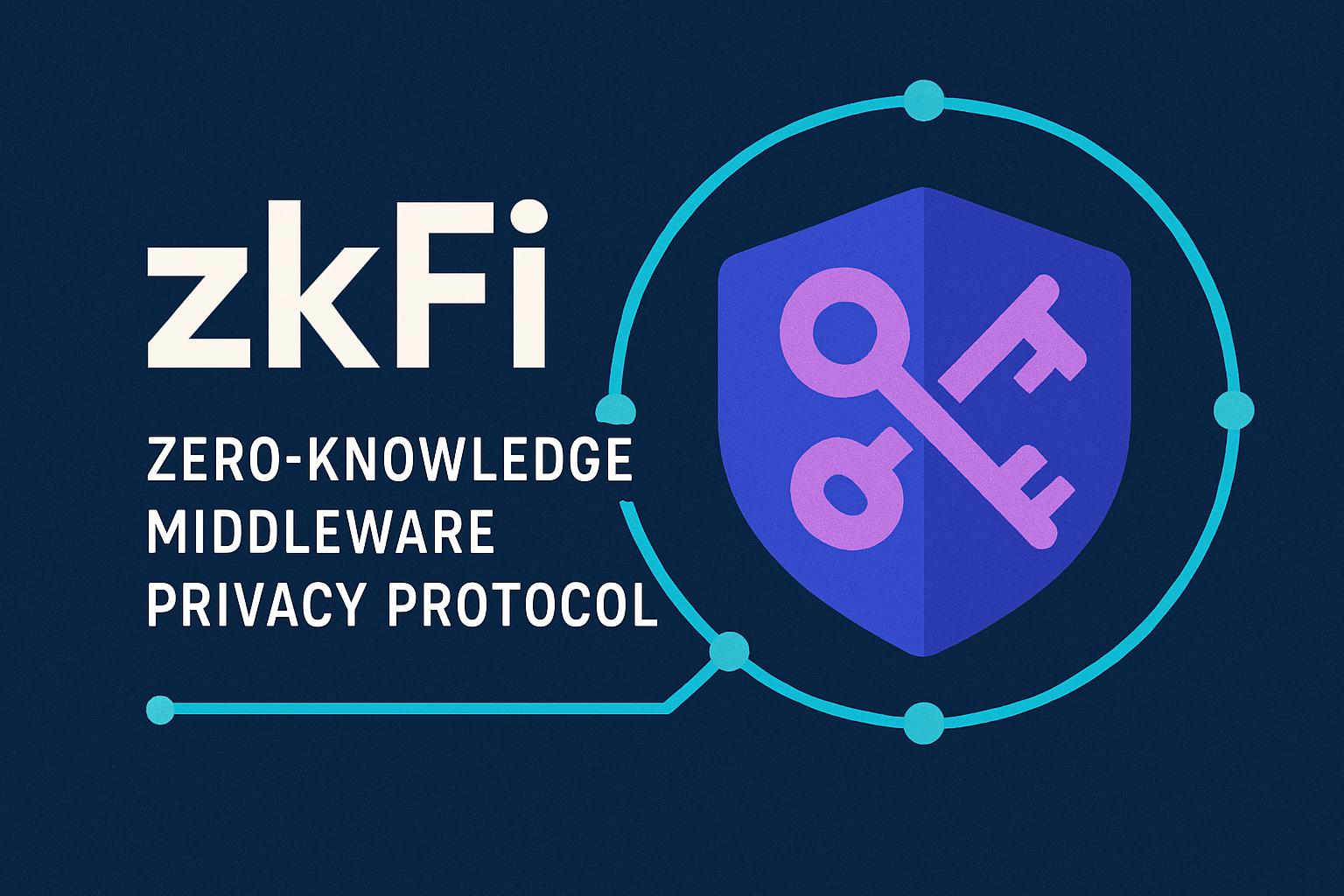 zkFi zero-knowledge middleware privacy protocol
