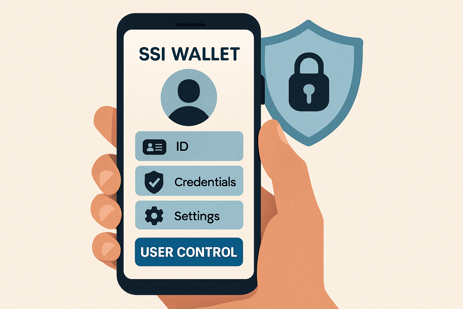 self-sovereign identity wallet user control