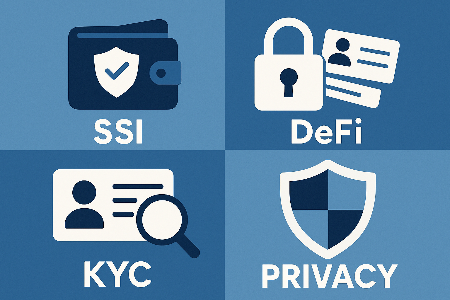 SSI wallet DeFi KYC privacy