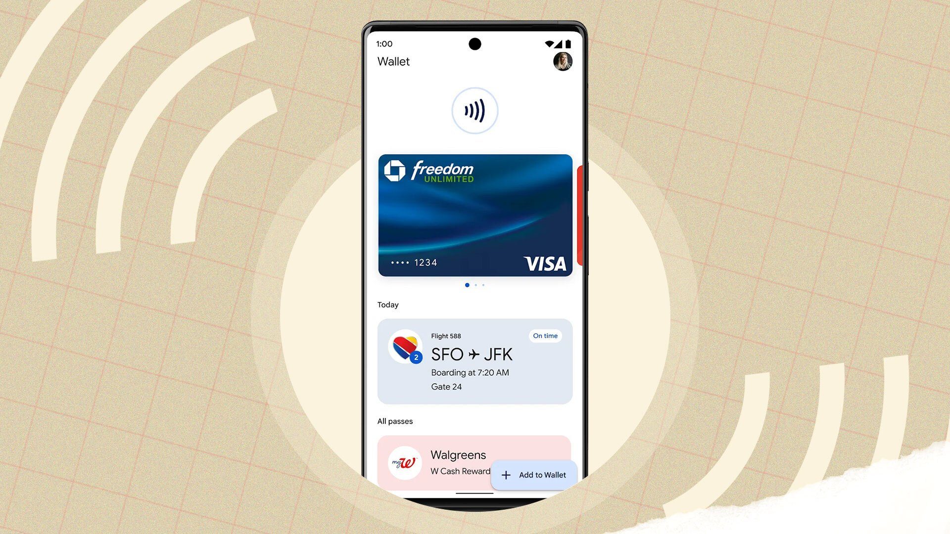 Uquid virtual visa card screenshot