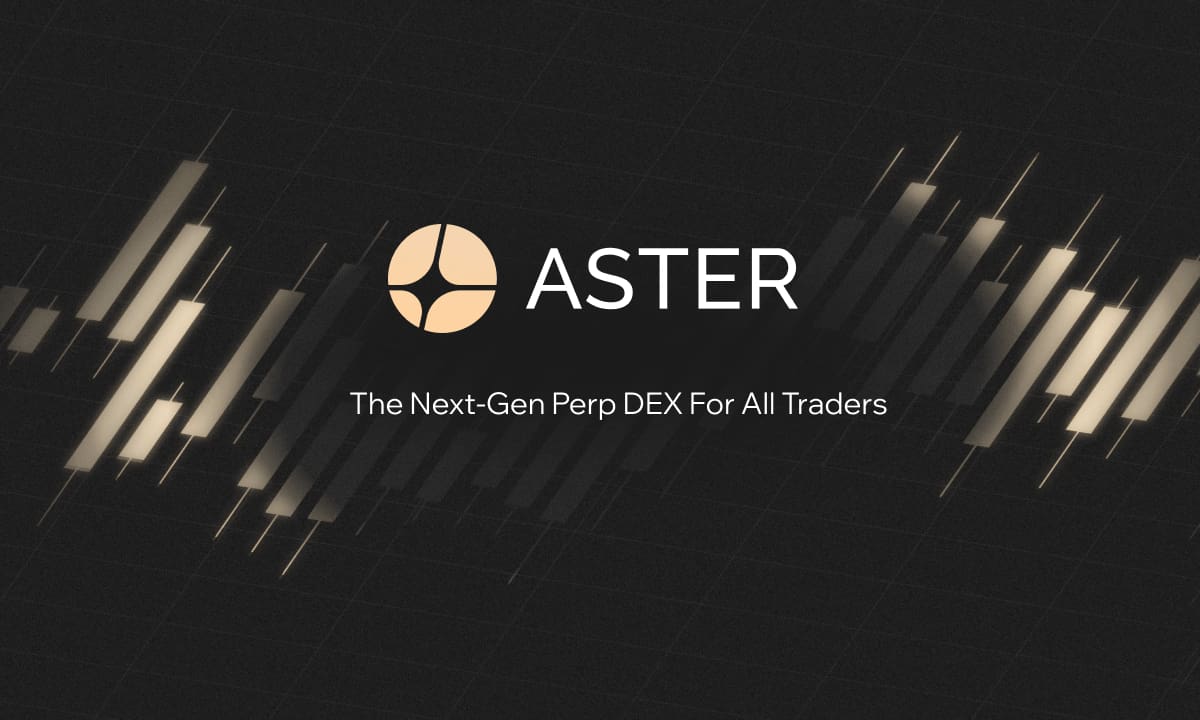 Aster DEX multi-chain perp trading image