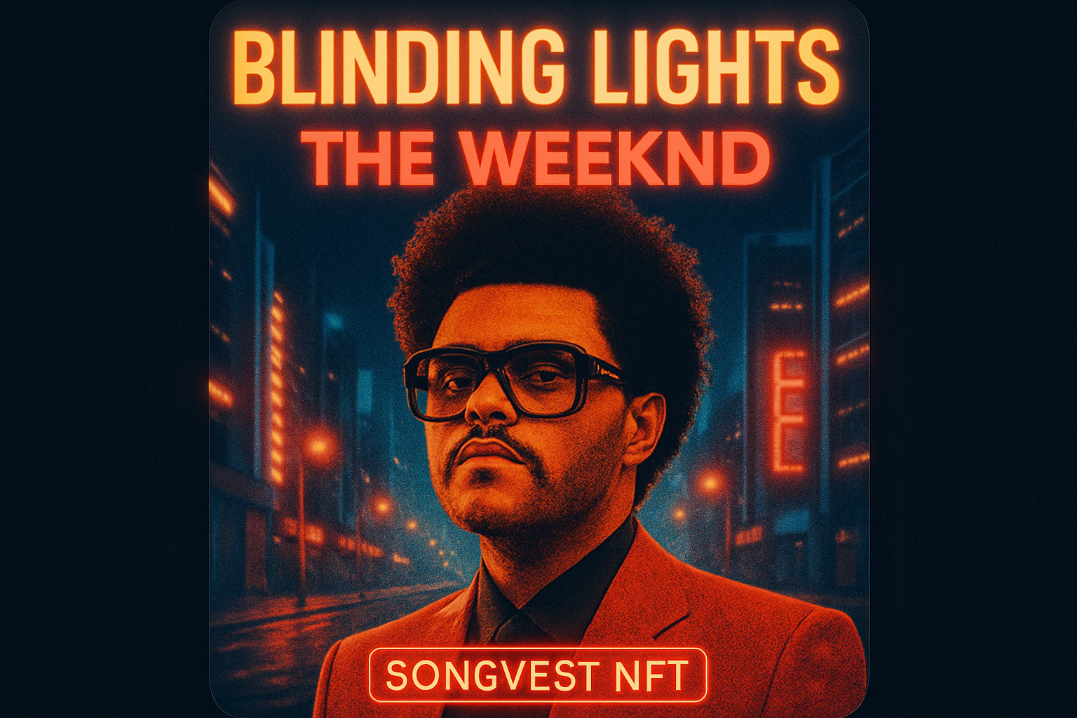 Blinding Lights The Weeknd SongVest NFT