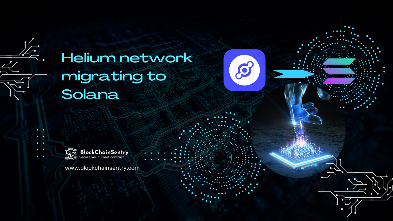 Helium network on Solana blockchain