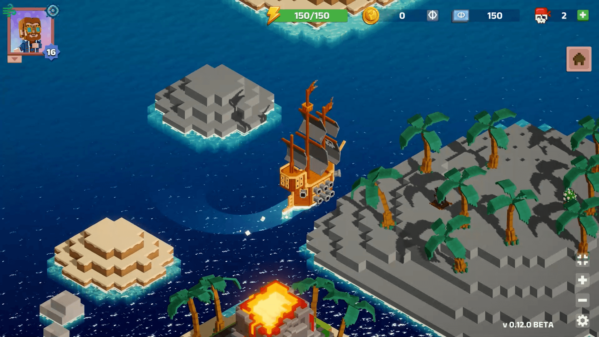 Pirate Nation Solana pirate game screenshot