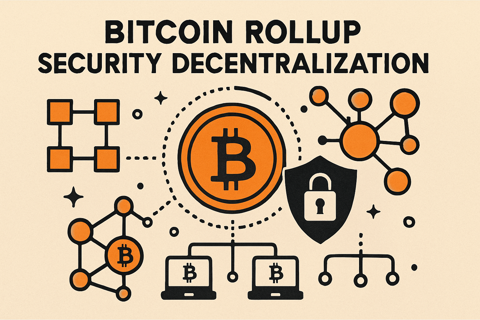 Bitcoin rollup security decentralization